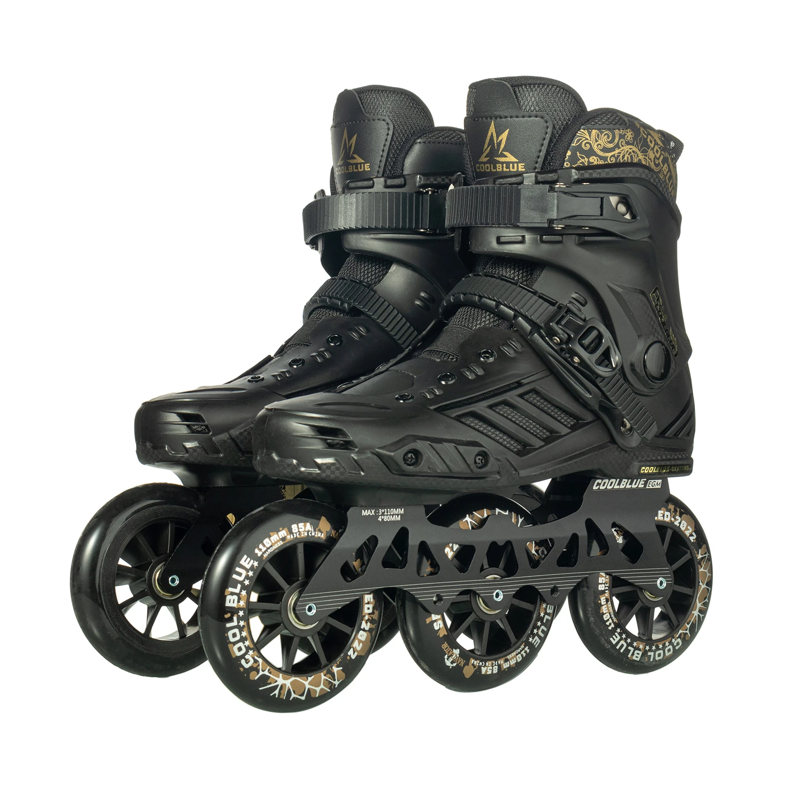 Professional Inline Skates 3 wheels Roller Skates Shoes Men Speed Skates Adult Racing Speed