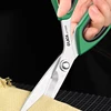 LAOA Multifunction Scissor Industrial Stainles Steel Professional Kitchen Scissors Sewing Tailor Scissor Food Cloth Cutting Tool 6