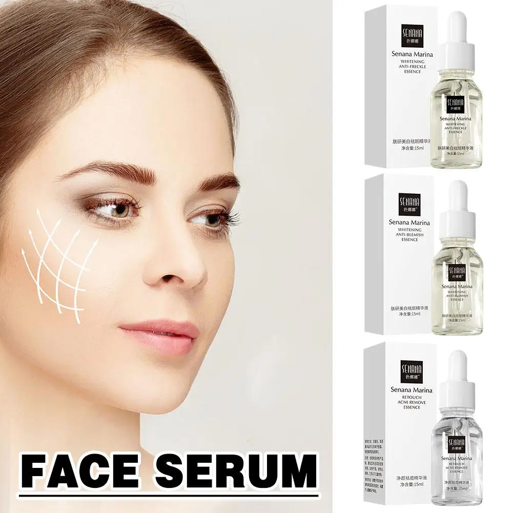 Facial Serum Whitening Serum Hyaluronic Acid Soothing Serum Brightening Whitening Face Serum for Hydrating Nourishing Revitalizing Skin Lightweight