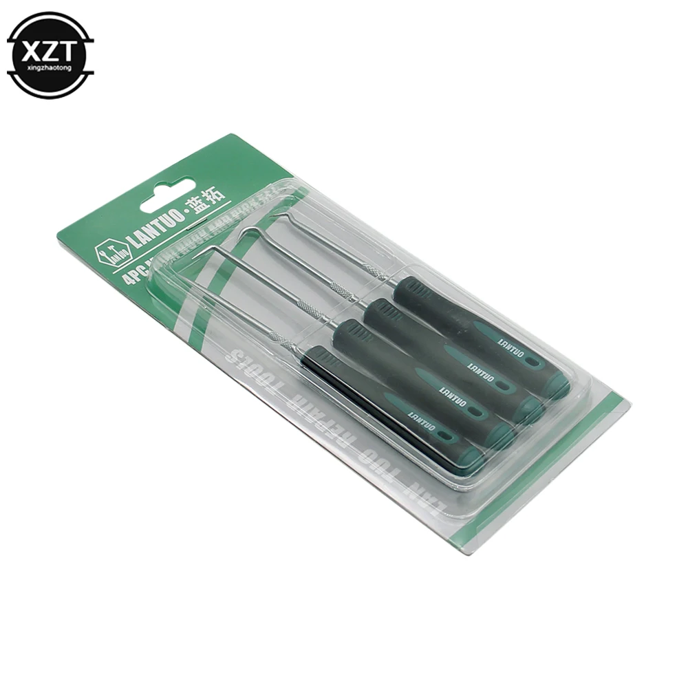 4Pcs/lot 135mm Car Auto Vehicle Oil Seal Screwdrivers Set O-Ring Gasket Puller Remover Pick Hooks Tools oil seal screwdrivers o ring seal set pick and hook set