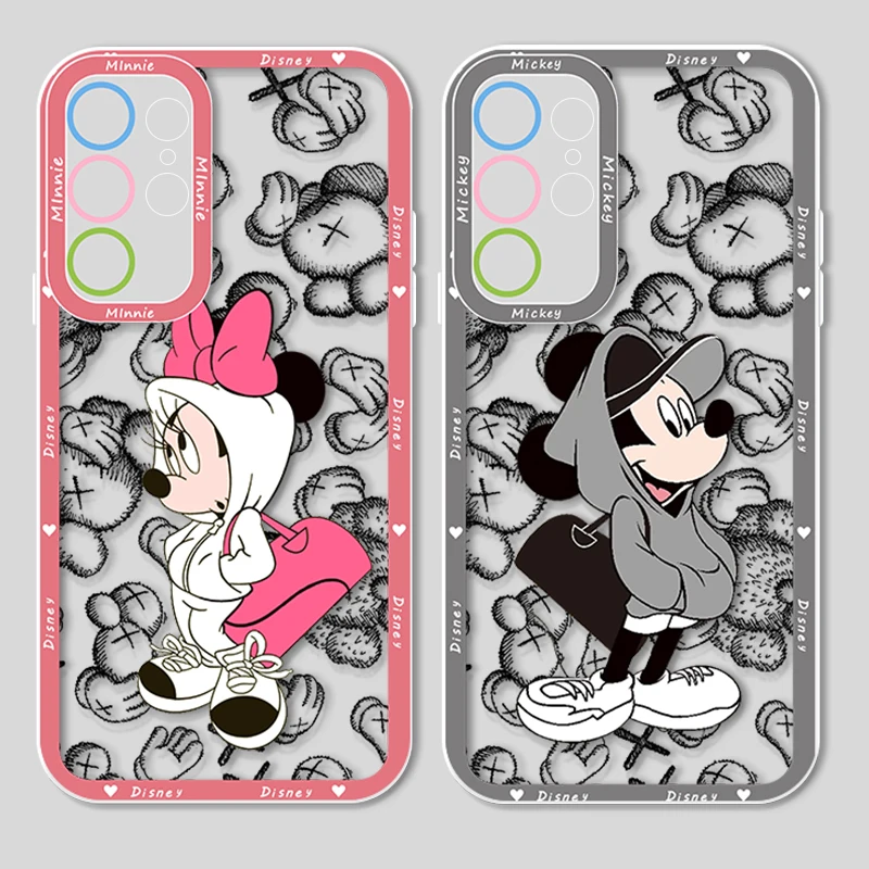 Fashion Mickey Minnie Mouse For Samsung Galaxy S24 S23 S22 S21 S20