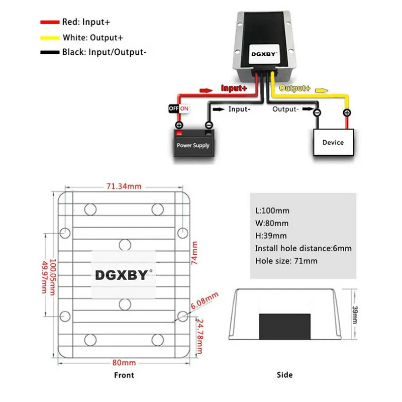 dgxby 6 20v para 12v 1a 30a 05