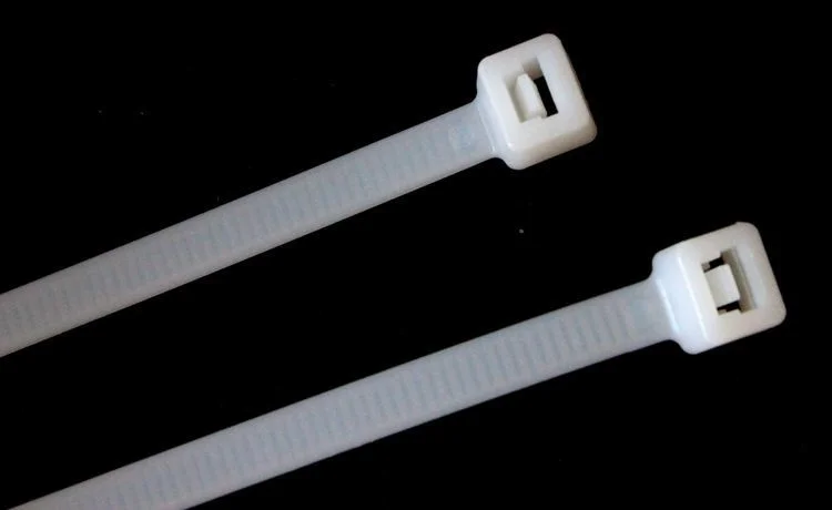 10'' Nylon ZIP Cable Ties White  4.7mm 50LB 1000 PCS 