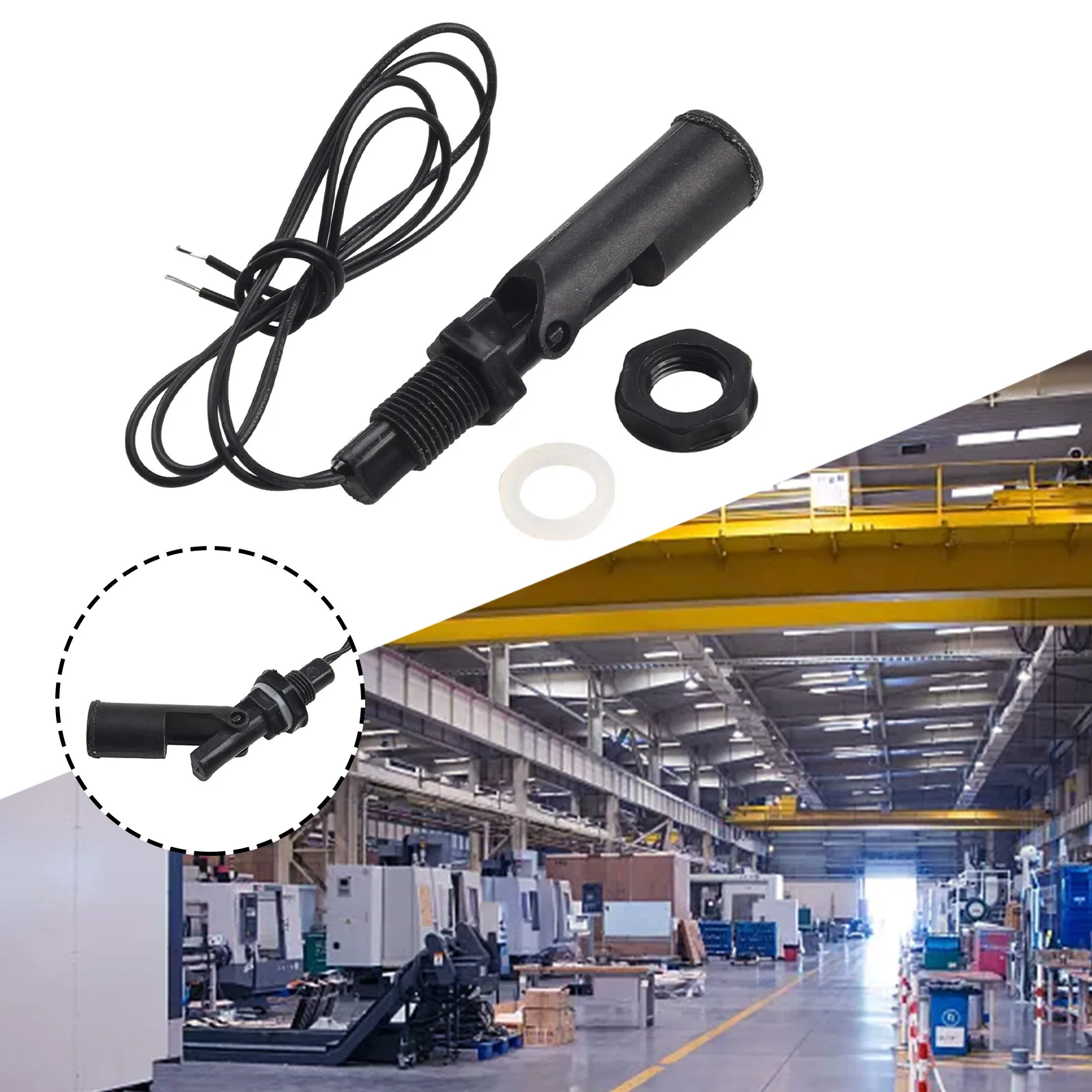 

Liquid Float Switch Water Level Sensing Switch Sensor Power Head Control Pet Bowls Fish Tank Indicators Alarms Accessories 10W