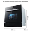 Dish Washer Home European Standard Built-in Kitchen  8 Sets of Tableware Automatic Countertop Dishwasher 595*495*625mm 4