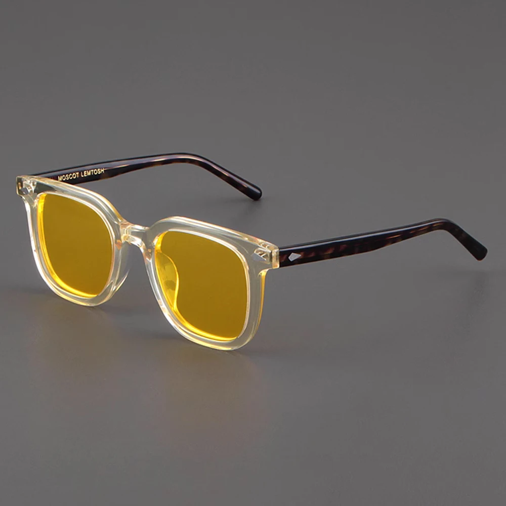 

Top Quality LEMTOSH Square Sunglasses Handmade Outdoor Women Frames Retro Design Luxury Brand Men UV400 Personality Sunglasses