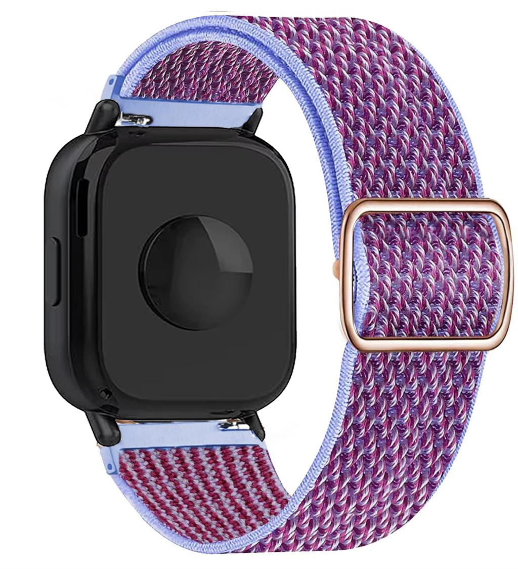Adjustable Elastic Nylon Strap for Smartwatch - Enhanced Comfort Bracelet Band