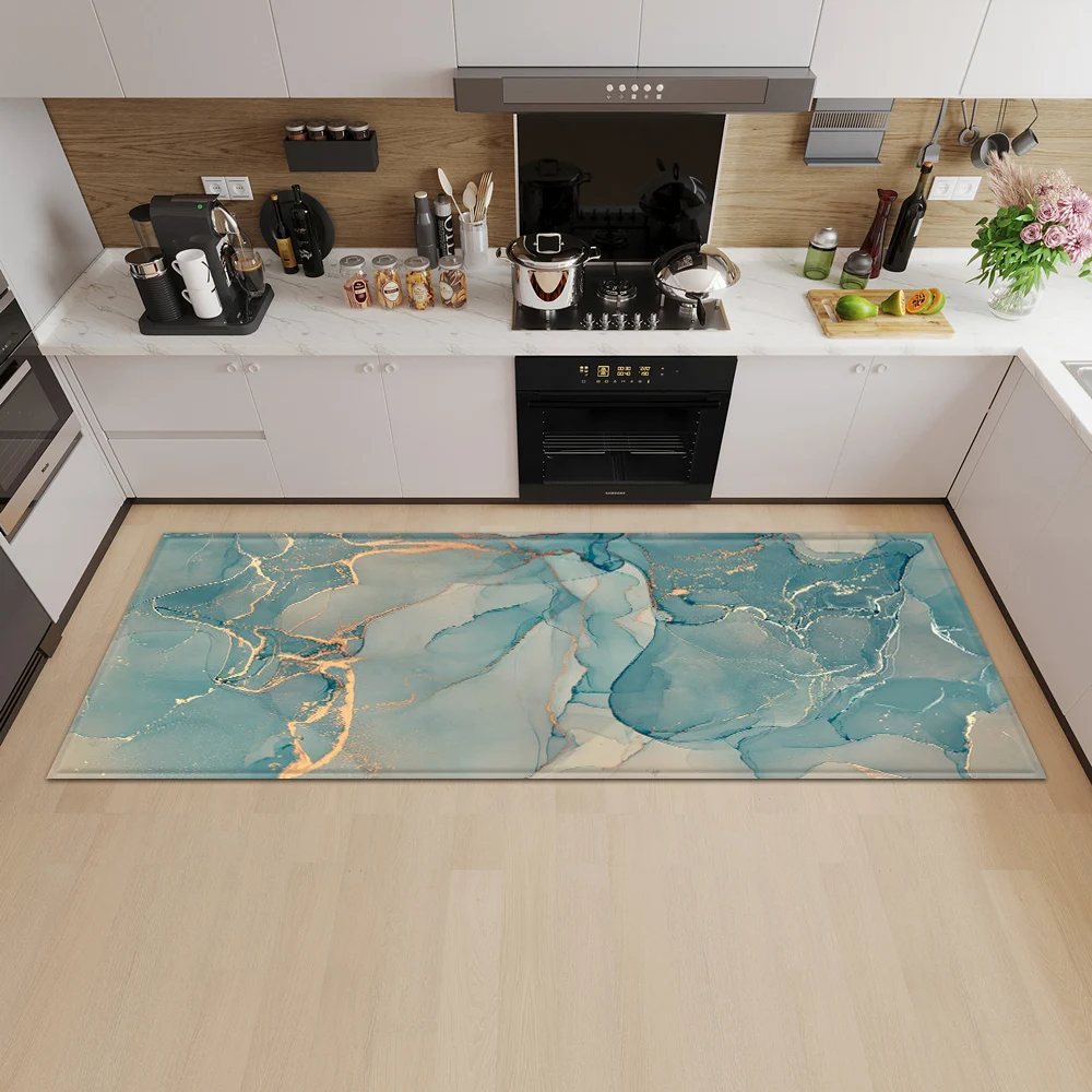 

13787 Olanly Memory Foam Bath Mat Anti-Slip Shower Carpet Soft Foot Pad Decoration Floor Protector Absorbent Quick Dry Bathroom