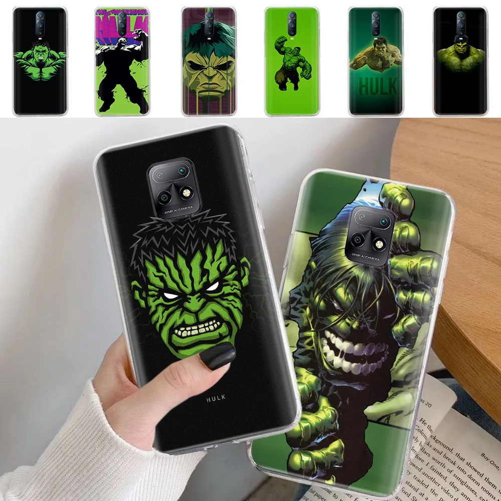 Custodia Trasparente Per Motorola Moto G7 G8 G9 Power G10 G20 G30 Play G200 Plus Hulk
