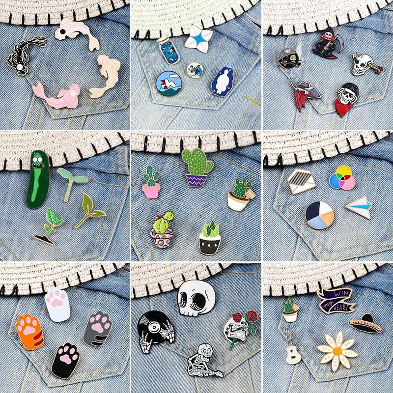 2 Broches De Sandía Esmaltados Para Ropa - Accesorio Divertido Para Suéter, Chal O Bufanda, Regalo Para Mujeres