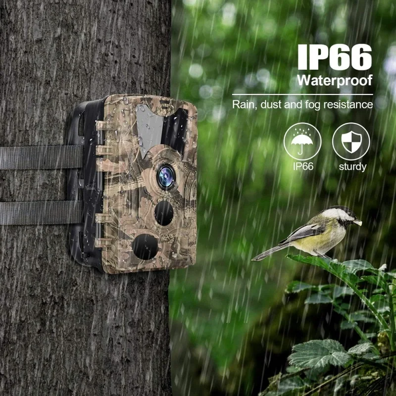 Outdoor Hunting Camera 20MP 1080P HD Night Vision Photo Video Surveillance Wildlife Trail Camera IP66 Waterproof Photo Traps Cam hunting trail camera,trail camera