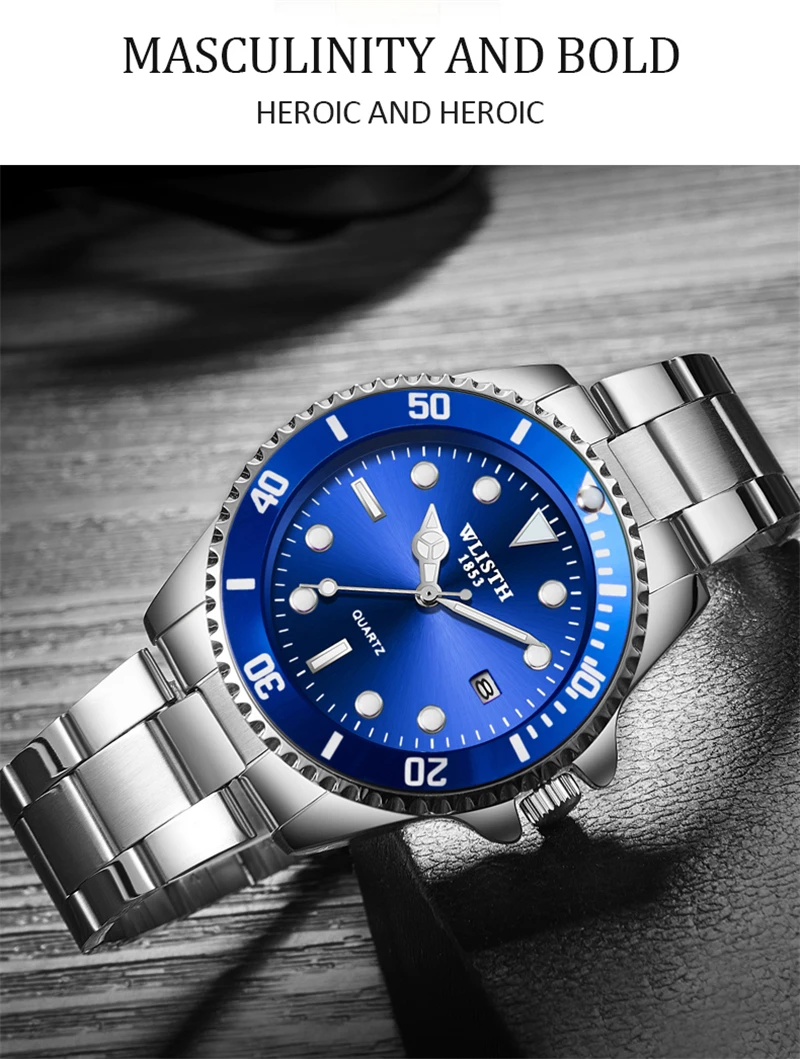 Relogio Masculino New Designer Luminous Watches Mens 2022 Luxury Brand Watch Men Quartz Wristwatches Digital Clock Reloj Hombre