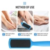 Pedicure Foot Files Callus Remover Set With Double Sided Feet Rasp For Death Skin Professional Scrubber For Feet Kit (6 Pack) 2