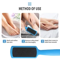 Pedicure Foot Files Callus Remover Set With Double Sided Feet Rasp For Death Skin Professional Scrubber For Feet Kit (6 Pack) 2