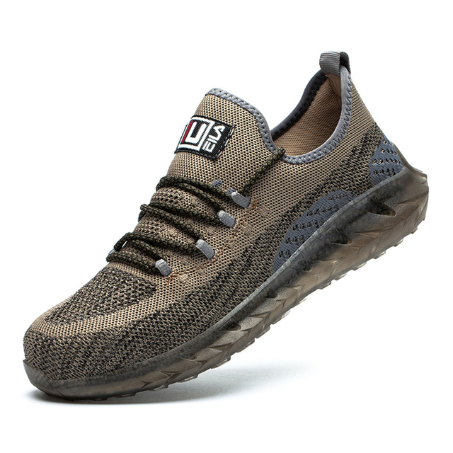 Work Sneakers Safety Shoes Men Steel Toe Puncture-Proof Safety Boots Indestructible Shoes Work Men Boots Industrial Shoes