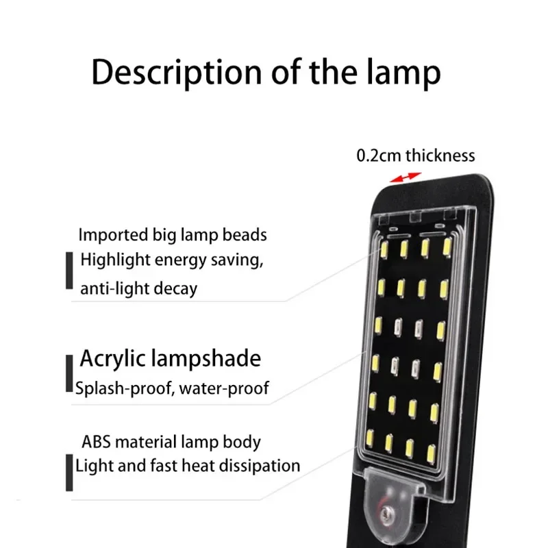 Aquarium LED Lighting Aquatic Plant Fish Tank Ligh... – Grandado