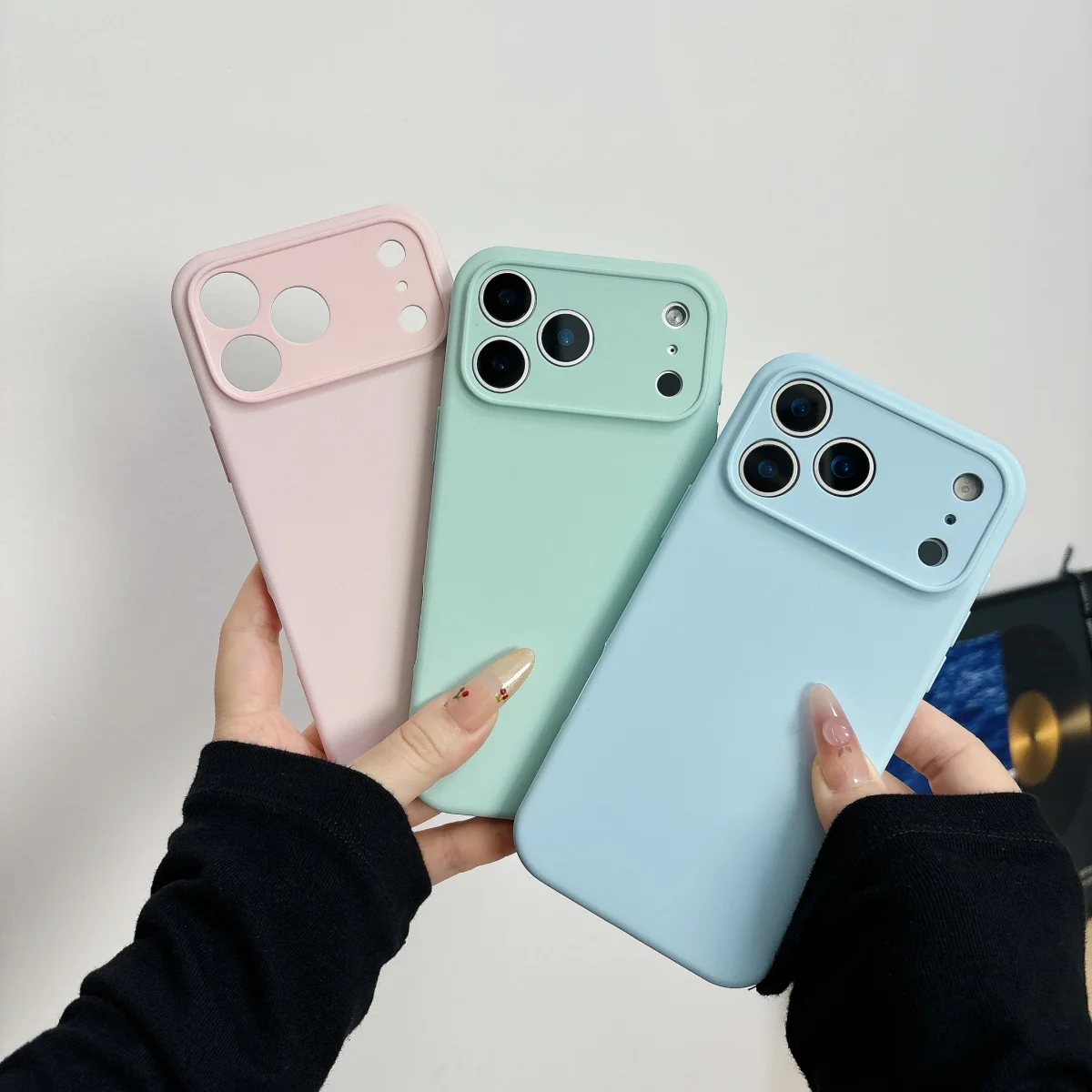Premium Official Orange Silicone MagSafe-Compatible Phone Case with Magnetic Wireless Charging Capability