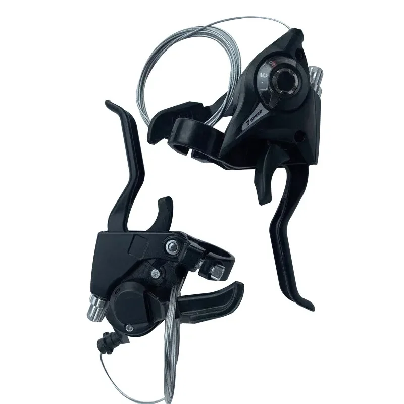 Für Shimano ST-EF51 GEAR Shifter Set 3x7 3X8 V-Bremshebel Geschwindigkeit Set Fahrrad MTB Mountainbike Schalthebel Fahrrad Lenker – Detail 6