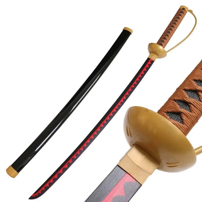 OP 104cm Cosplay Roger Katana Wooden Weapon 1:1 Restore Anime Sword Series Pirate Warrior Model Prop 3