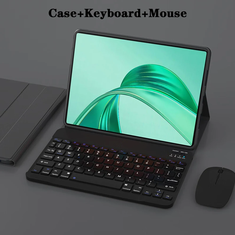 Versatile Tablet Case with Detachable Bluetooth Keyboard