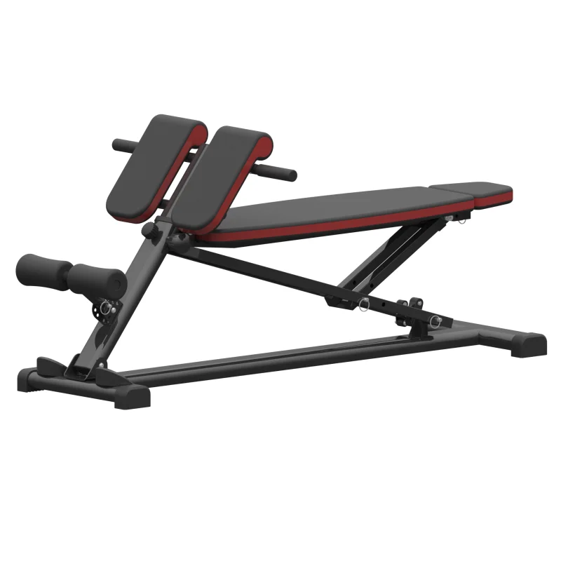 

Abdominal fitness exerciser equipment gym bench back extension roman chair