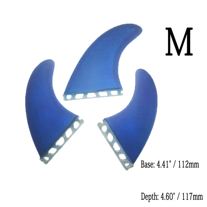 Surfboard Fin Multiple Sizes Fut-3-Fin Clearance S M Large Surfboard Fins Tri Fin Quilhas Surfing Accessories Carbonfiber Fin