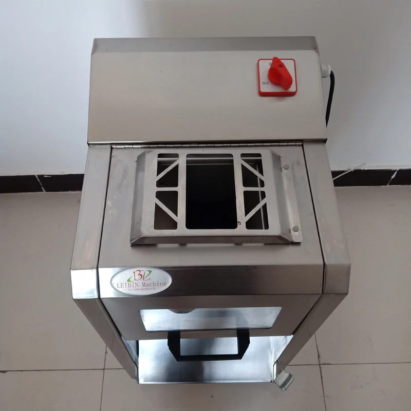 High Quality Fully Automatic Meat Cutter, Chicken Breast Slicer, Mushroom Slice, Kelp, Carrot, And Vegetable Shredder