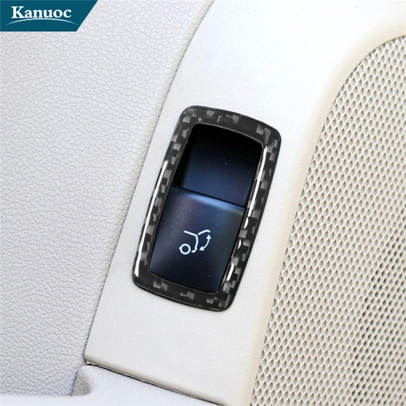 

Car Interior Decorative Accessories For Mercedes Benz R-Class R Class 2009 2010 2011 2012 Carbon Fiber Trunk Switch Stickers
