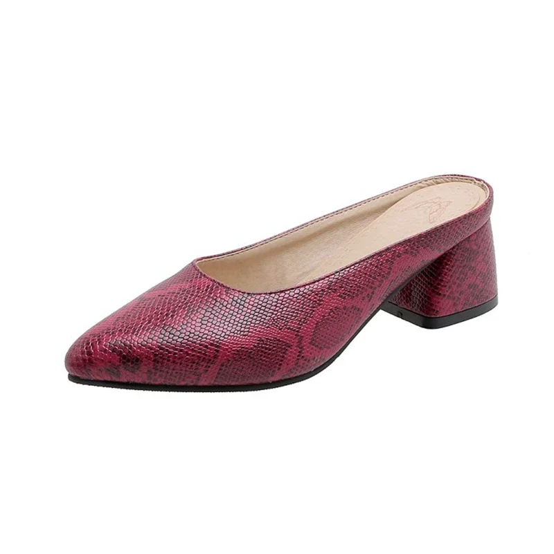 

SUPER Size 28-48 Women Summer Roman Sexy Open Toe House Slippers High Heels 5.5cm Party Wedding Zapatos De Mujer Shoes 20-17