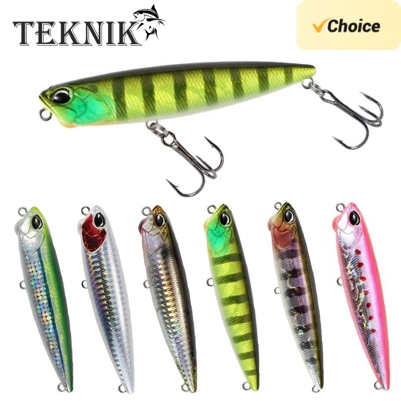 Teknik Topwater Pencil 100Mm 14G Surface Stick Fishing Lure Artificiale Saltwater Hard Bait Bass Plastic Walker Duo Realis Bait