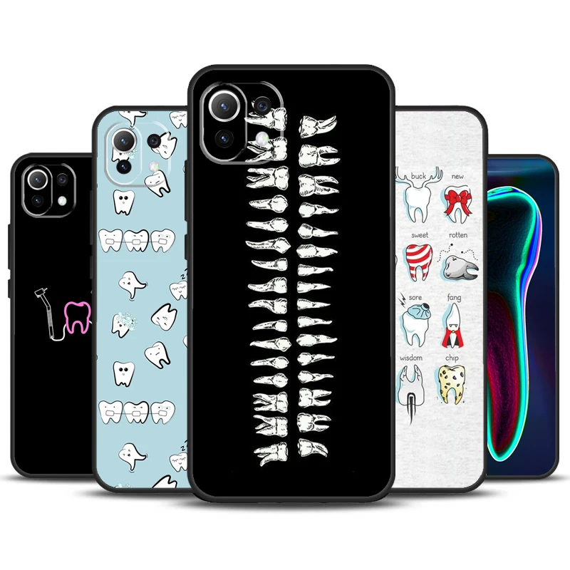 Dentista Dental Tooth Nurse Case Per Xiaomi 14 Ultra 13 11T 12T 13T Pro 12 Lite Poco X6 Pro X3 X4 X5 M5S M6 F3 F5 Cover