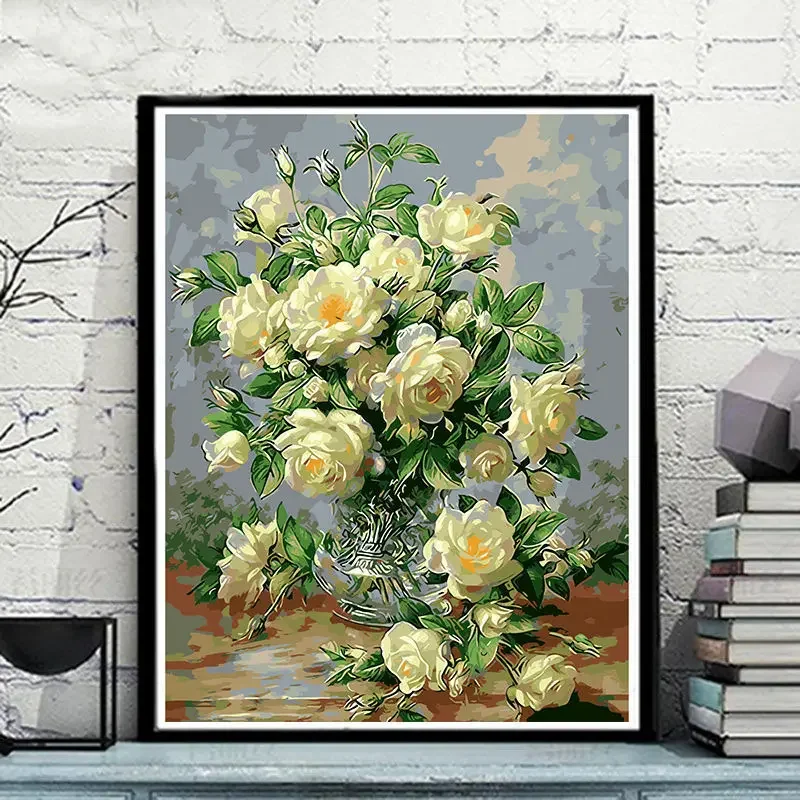 

3024012 Landscape painting hanging painting sofa background wall decoration entry porch oil painting