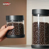 IKAPE Electric Vacuum Bean Canisters With Digital Display Coffee Accessories Coffee&Tea Tool Home/Camping/Coffee Beans Container 3