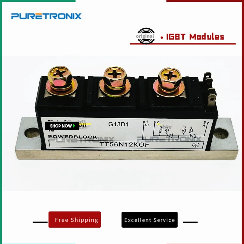 

TT56N12KOF TT56N14KOF TT56N16KOF New Thyristor Module