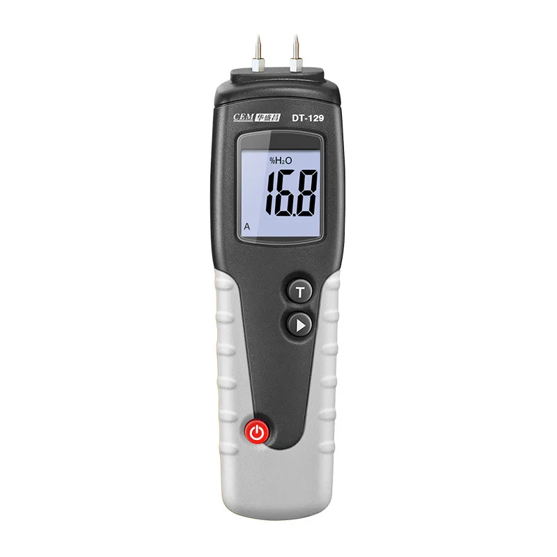 

DT-129 Professional Wood Moisture Lumber Moisture Content Measuring Humidity Meter Temperature Humidity Test