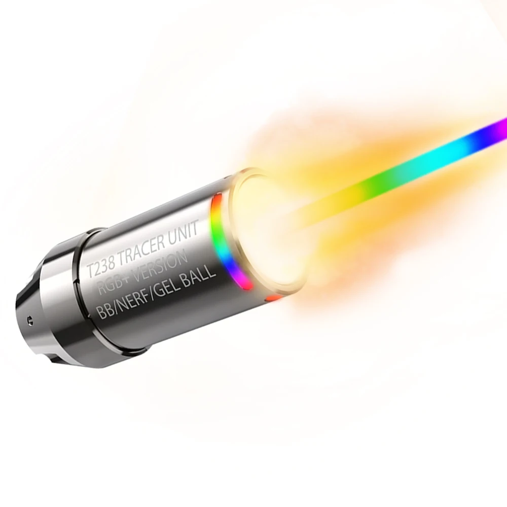 

T238 RGB + набор трассировщика, игрушечные аксессуары, серебристый