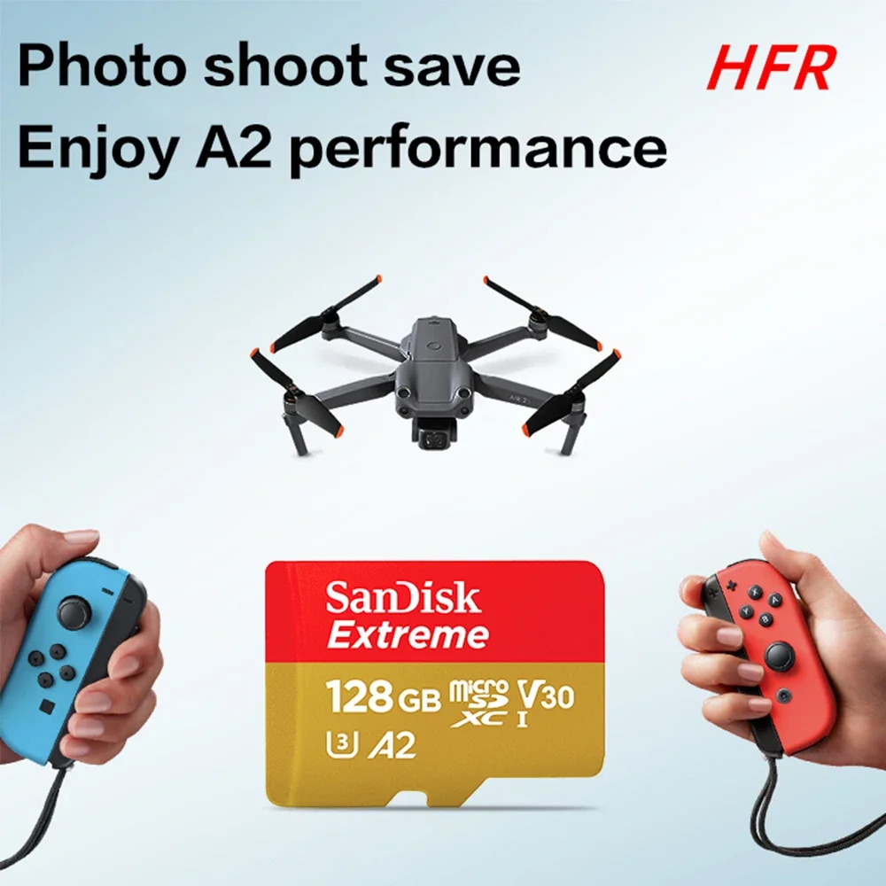 SanDisk  LOT ũ SD ͽƮ ũ SDXC UHS-I ޸ ī, A2 U3 4K ÷ TF ũ SD ī, ī޶  DJI ٵ