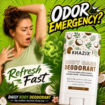 Deodorante stick per ascelle | Formula a doppia azione contro gli odori | Burro di Karité e Oli Essenziali Infusi | Freschezza Delicata e Duratura. Bo