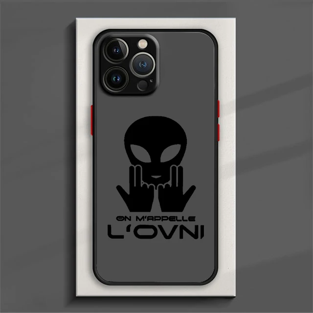 thumbnail image 1 of JuL C'est Pas Des Lol Phone Case For iPhone 15 14 13 12 11 Pro Max mini XS Max XR X 8 Plus SE Frosted Translucent Cover, 1 of 5