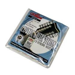 Super Light Acoustic Folk 12 - String Guitar Strings with Anti - Rust Coating (1Pc)