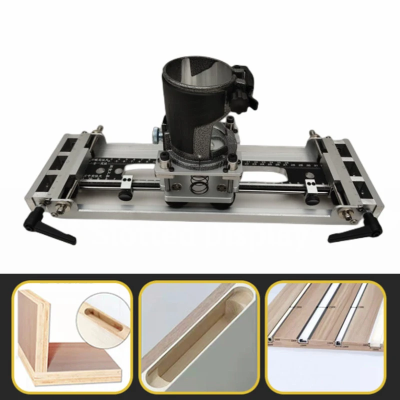 Mortising Jig 2 In 1 Slotting Bracket Wooden Door Slotter Hinge Hole