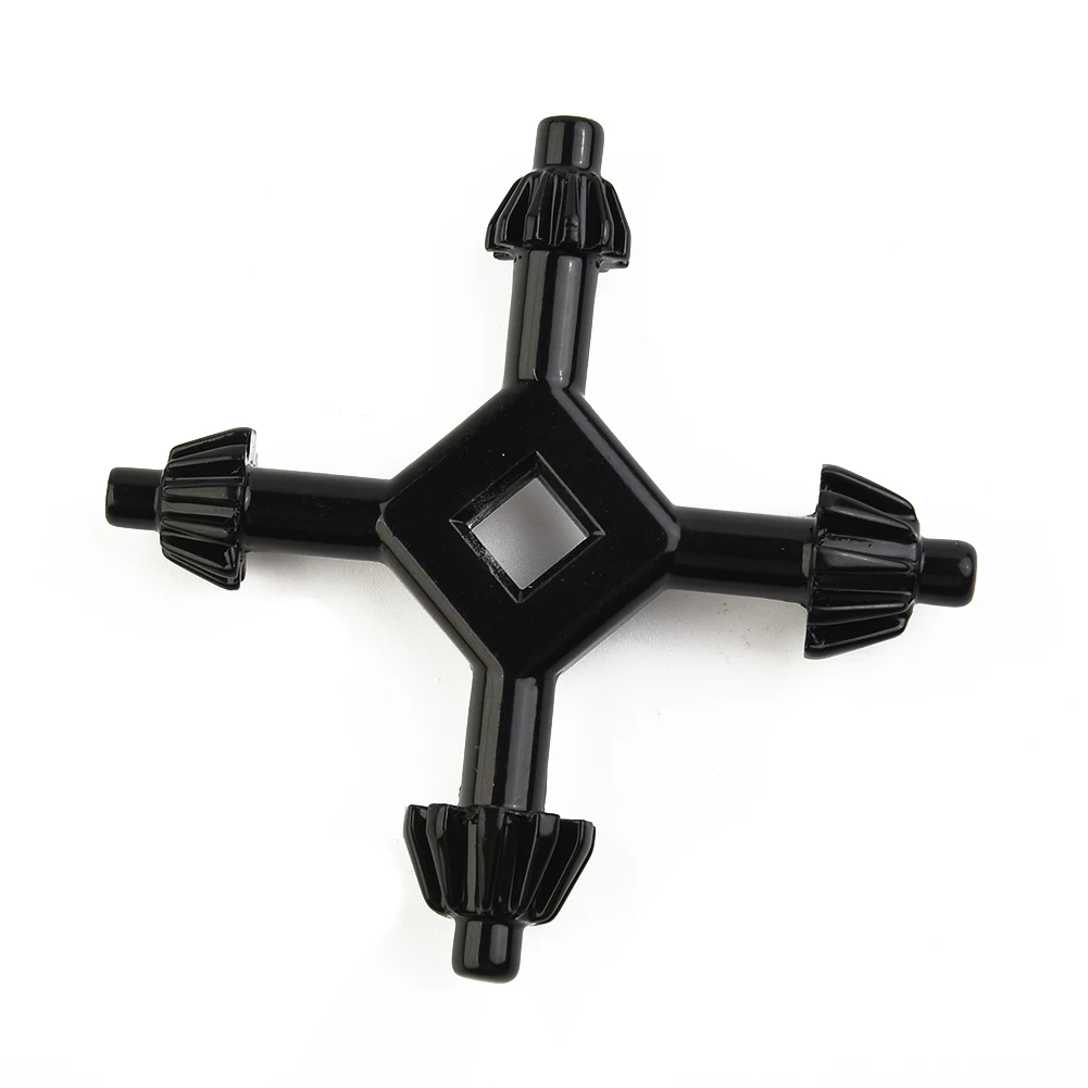 4 In 1 Multifunctional Electric Drill Key Mini Drill Chuck Keys Carbon Steel Drill Chuck Wrench Set Black For Drill Presses 3/8"