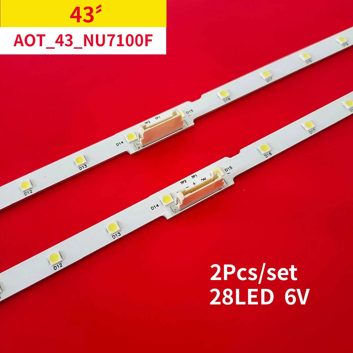 

Led для телевизора 43 дюйма, UE43NU7100, UN43NU7100, UE43NU7100U, UE43NU7120U, UE43NU7170U