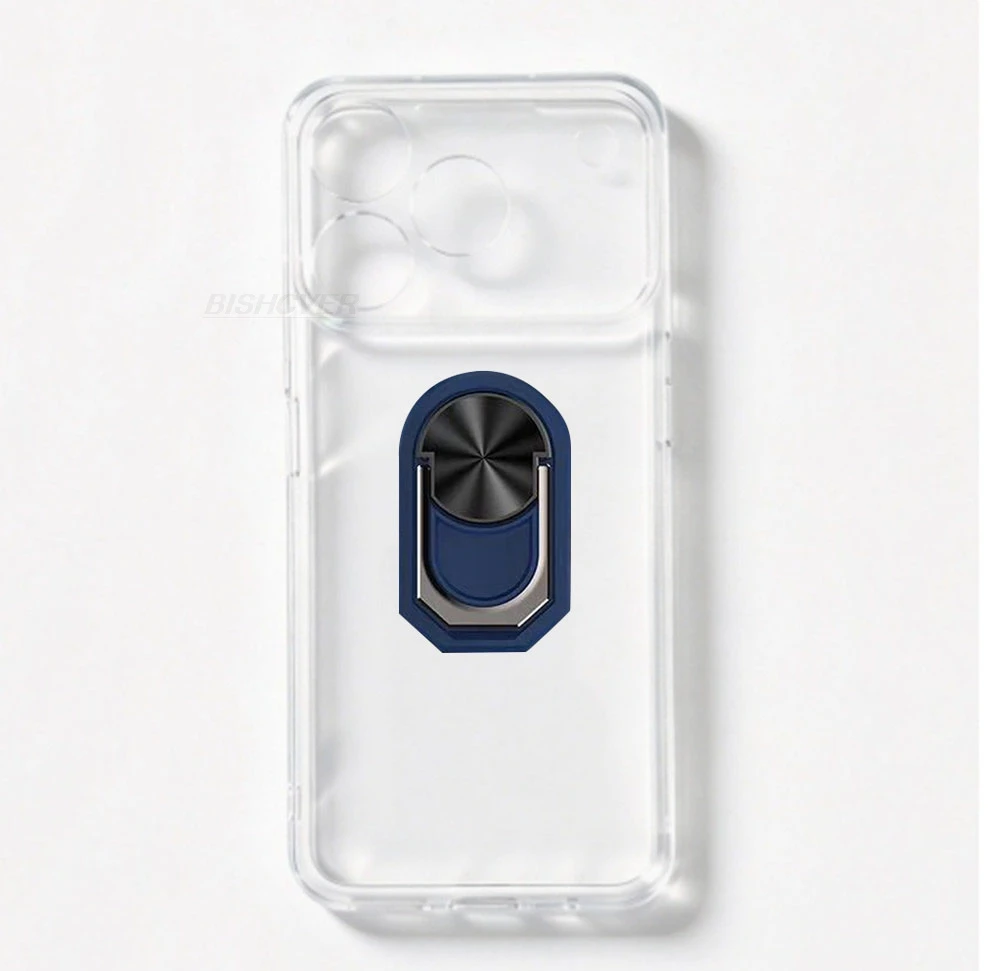 Versatile Back Ring Holder Soft Silicone Smartphone Case