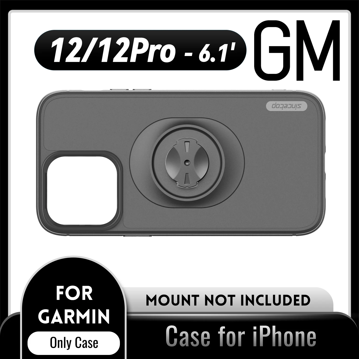 Premium Shockproof Protective Cover for Smartphones, Compatible with Mounts/Holders