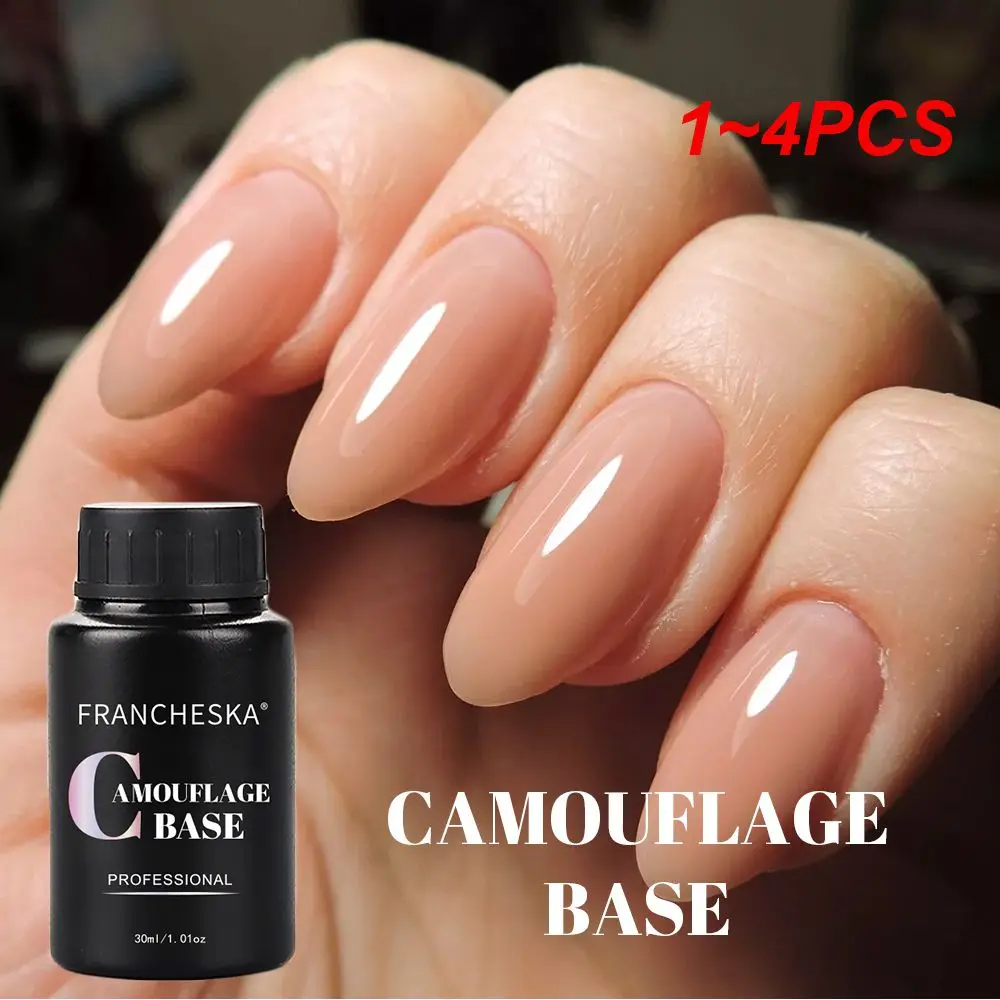 

1 ~ 4 шт. быстрое гладкое нанесение профессиональное быстрое Базовое покрытие Гель-лак для салона модный удлиненный лак из натурального каучука