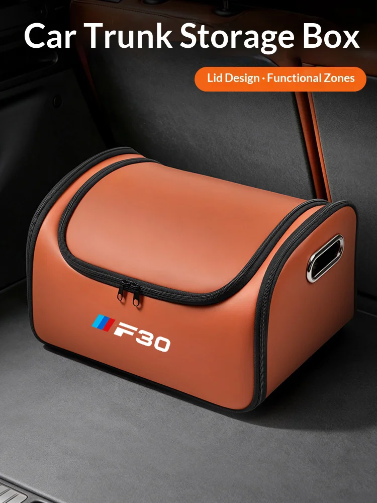 자동차 트렁크 정리 및 보관 상자 BMW F30 F10 X1 X2 X3 X5용 대용량 정리 및 보관 가방 자동차 용품
