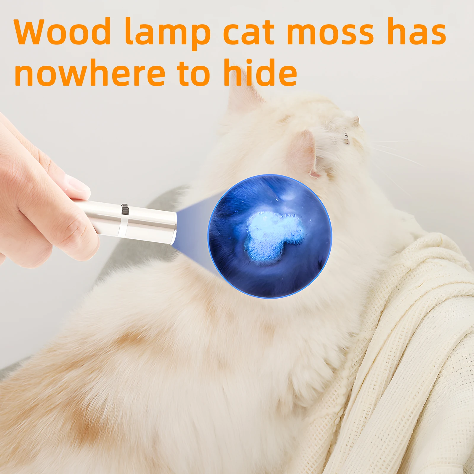 Wolinpet 1PC Cat Laser Toy,Cat Moss Detection Ligh， Long Range 7 Modes Lazer Projection Playpen for Indoor, Dog and Kitten Outdo