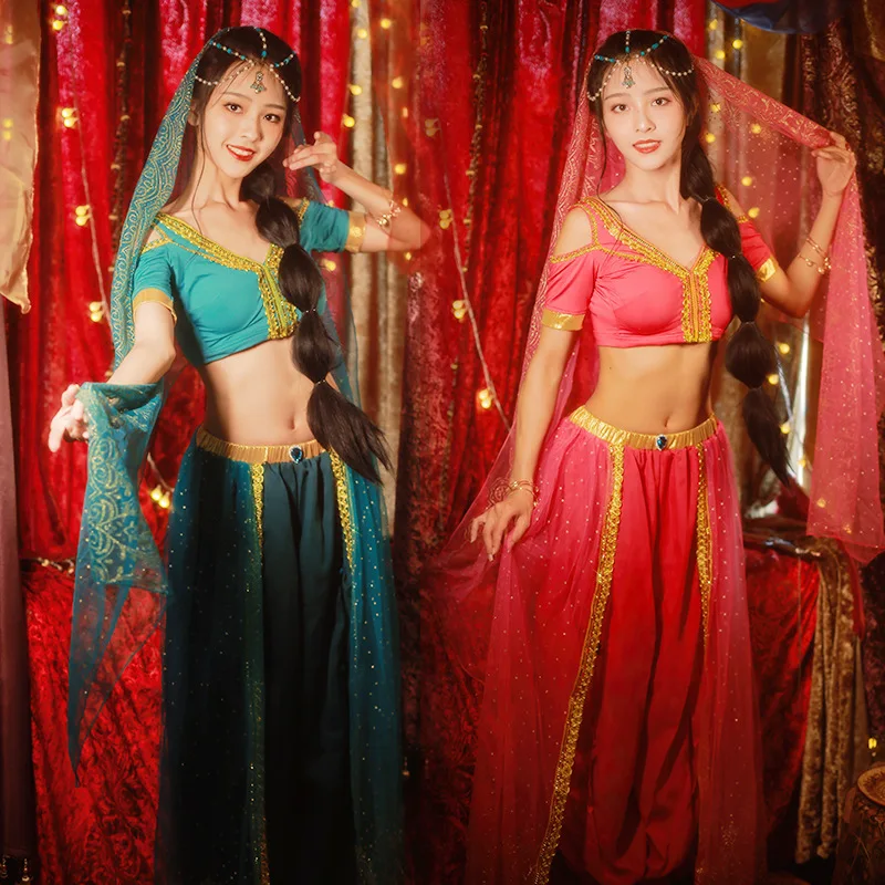 Disney Aladdin Women's Jasmine Costume | Adult | Womens | Blue | L | Fun Costumes