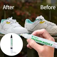 Portable Shoe Repair Pen Multiple Colors Repair Renew Large Capacity Waterproof Whitening Pen for Shoes Customization Paint 2